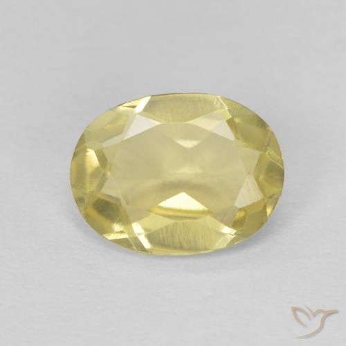 Berilo Amarelo dourado Natural 1.00ct, oval, VVS