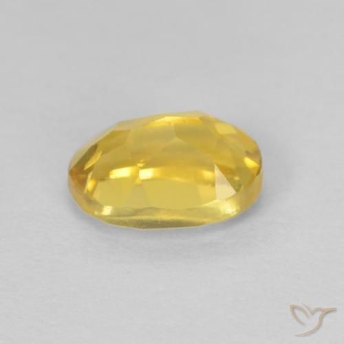 Berilo Mel amarelo Natural 0.89ct, oval, VVS