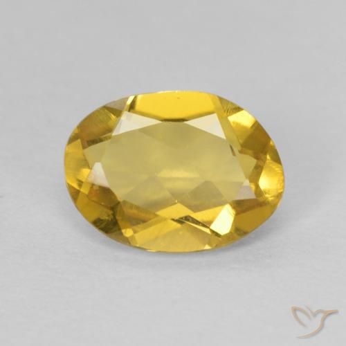 1.01ct Natural Mel amarelo Berilo, oval, VVS