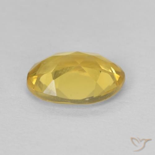 Berilo Mel amarelo Natural 1.01ct, oval, VVS