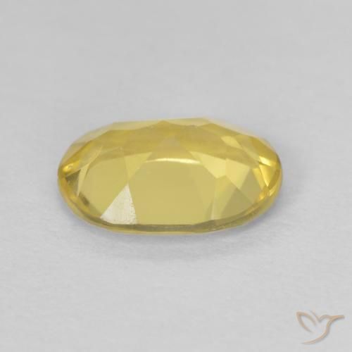Berilo Luz amarela Natural 0.93ct, oval, VVS
