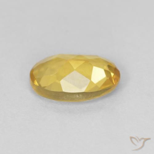 Berilo Amarelo escuro Natural 0.94ct, oval, VVS-VS