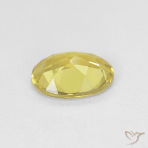 Berilo Abelha amarela clara Natural 0.99ct, oval, VVS-VS