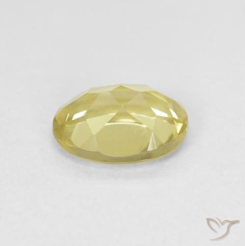 Berilo Luz amarela Natural 1.11ct, oval, VVS-VS