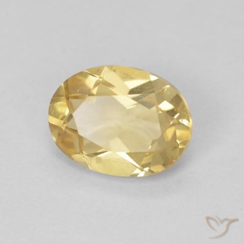 1.15ct Natural Luz Dourada Berilo, oval, VVS-VS