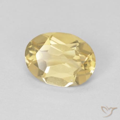 Berilo Luz Dourada Natural 1.06ct, oval, VVS-VS