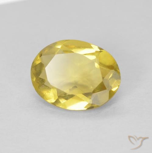1.09ct Natural Amarelo Dourado Claro Berilo, oval, VVS-VS