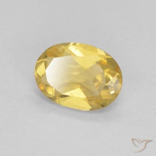 0.73ct Natural Luz Dourada Berilo, oval, VVS-VS