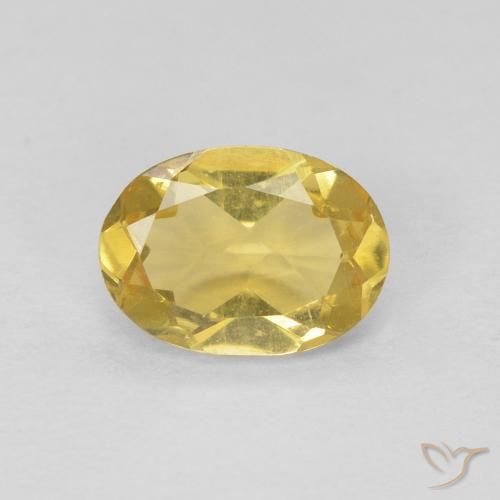 Berilo Luz Dourada Natural 0.73ct, oval, VVS-VS