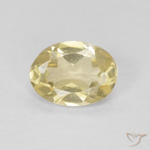 Berilo Luz amarela Natural 1.10ct, oval, VVS-VS