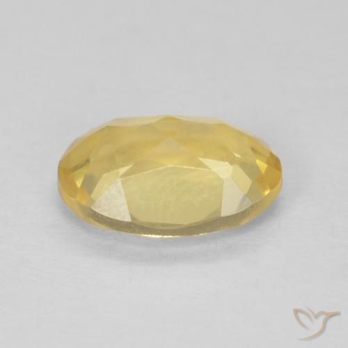 Berilo Amarelo Dourado Claro Natural 1.05ct, oval, VVS-VS