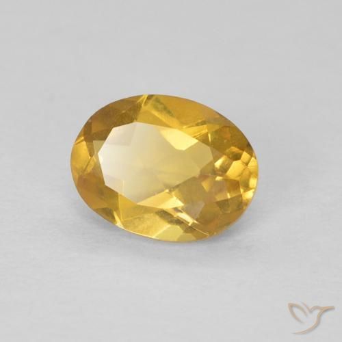 Berilo Dourado Natural 0.76ct, oval, VVS-VS