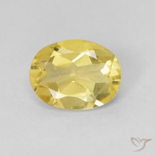 1.49ct Natural Amarelo Dourado Claro Berilo, oval, VVS-VS