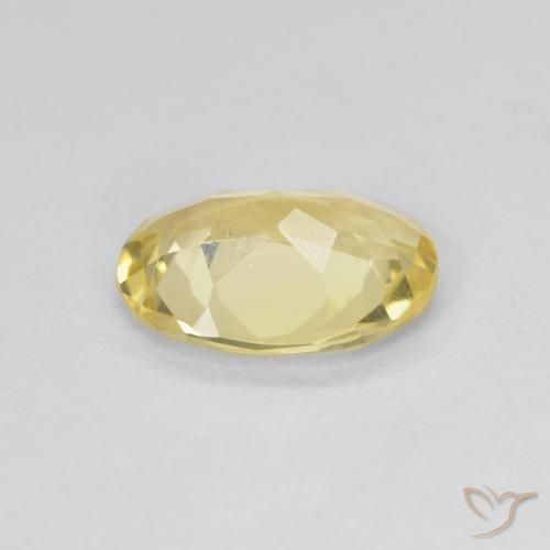 Berilo Amarelo Dourado Claro Natural 1.19ct, oval, VVS-VS