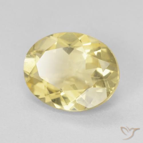 Berilo Luz amarela Natural 2.39ct, oval, VVS-VS