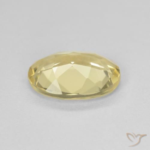 Berilo Amarelo Dourado Claro Natural 1.50ct, oval, VVS-VS