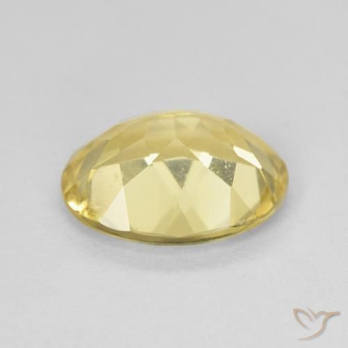 Berilo Amarelo Dourado Claro Natural 2.15ct, oval, VVS-VS