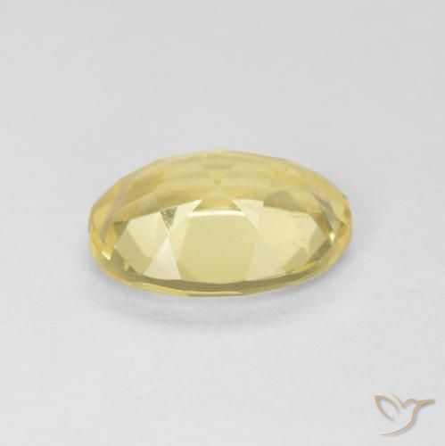 Berilo Amarelo claro Natural 1.60ct, oval, VS