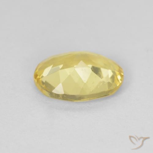 Berilo Luz amarela Natural 1.45ct, oval, VS