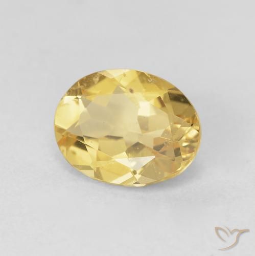 Berilo Abelha Amarela Natural 1.59ct, oval, VS