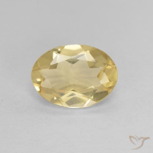 1.49ct Natural Luz Dourada Berilo, oval, VVS