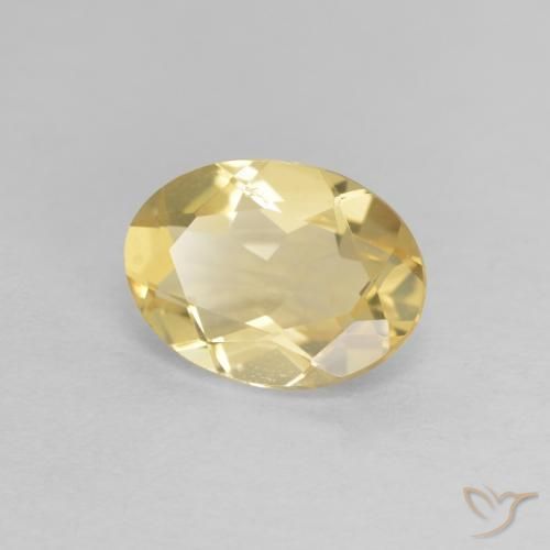 Berilo Luz Dourada Natural 1.49ct, oval, VVS