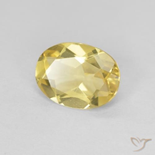 Berilo Luz Dourada Natural 1.53ct, oval, VVS
