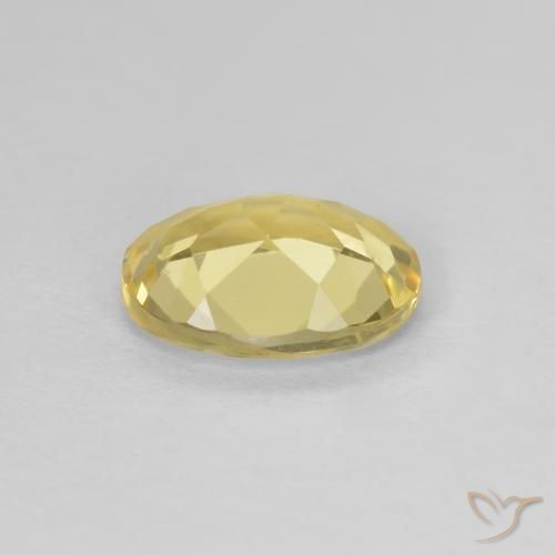 Berilo Luz Dourada Natural 1.53ct, oval, VVS