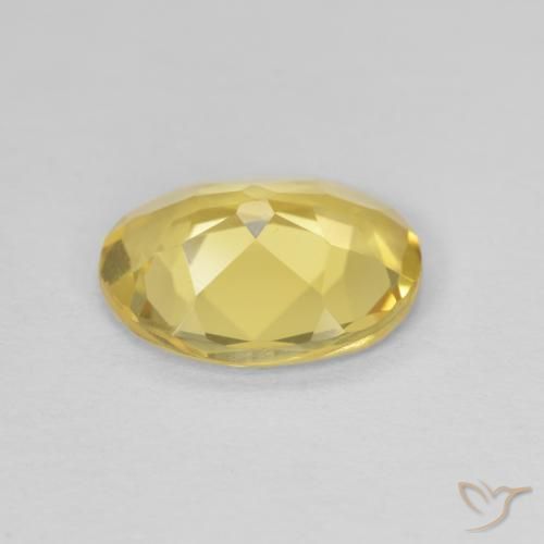 Berilo Amarelo Dourado Claro Natural 1.70ct, oval, VVS