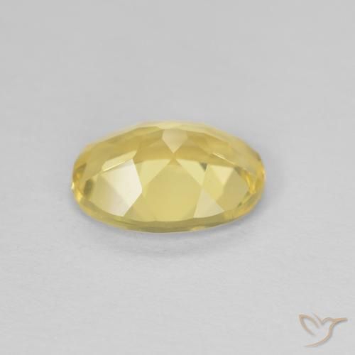 Berilo Luz Dourada Natural 1.53ct, oval, VVS