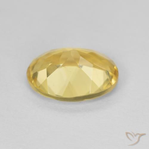 Berilo Luz amarela Natural 2.19ct, oval, VVS