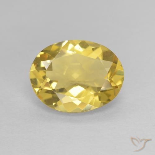 1.97ct Natural Amarelo Dourado Claro Berilo, oval, VVS