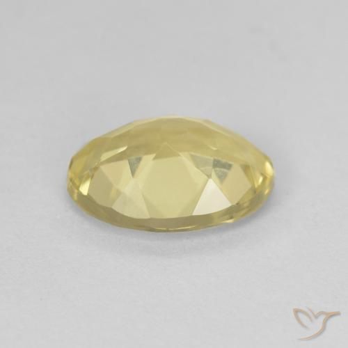 Berilo Amarelo Dourado Claro Natural 1.64ct, oval, VVS