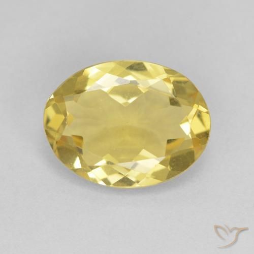 2.09ct Natural Luz Dourada Berilo, oval, VVS