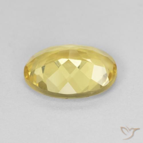 Berilo Luz Dourada Natural 2.09ct, oval, VVS