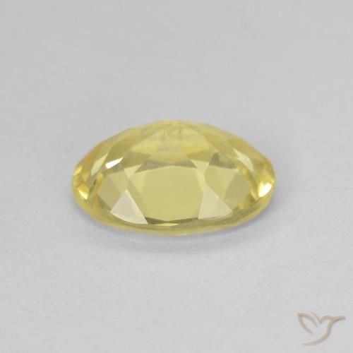 Berilo Luz amarela Natural 1.43ct, oval, VVS