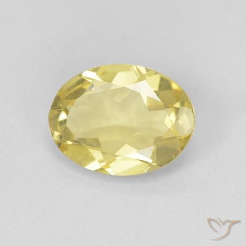 1.43ct Natural Luz Dourada Berilo, oval, VVS
