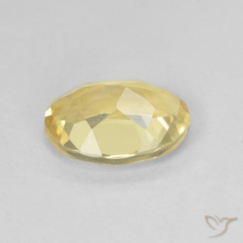 Berilo Luz amarela Natural 1.70ct, oval, VVS