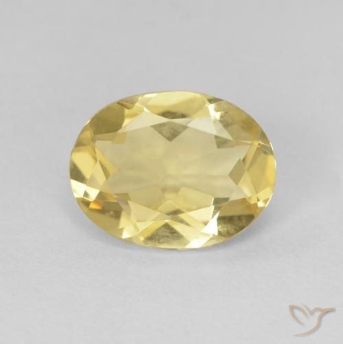 1.56ct Natural Luz Dourada Berilo, oval, VVS