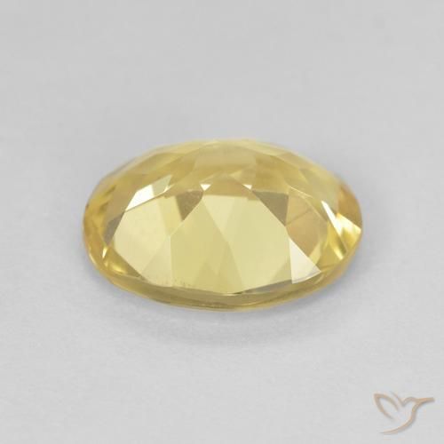 Berilo Amarelo Dourado Claro Natural 2.15ct, oval, VVS