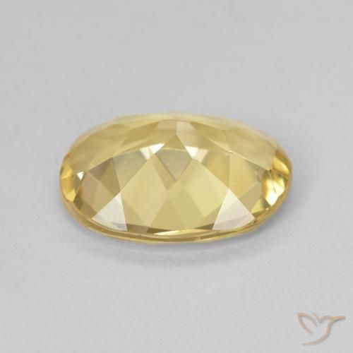 Berilo Amarelo Dourado Claro Natural 1.96ct, oval, VVS