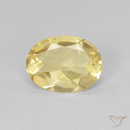 1.17ct Natural Luz Dourada Berilo, oval, VVS