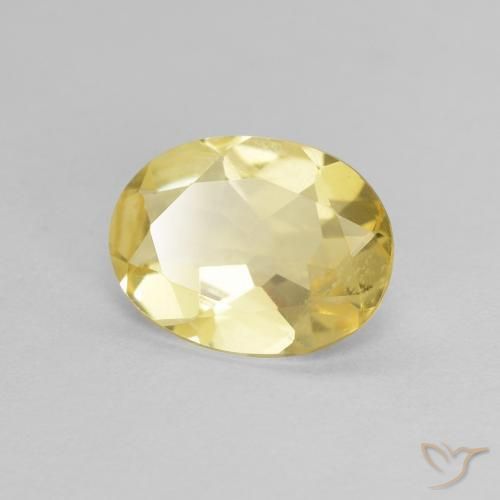 Berilo Luz Dourada Natural 1.17ct, oval, VVS