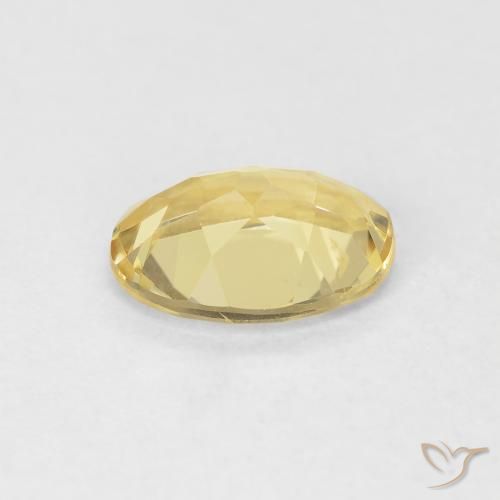 Berilo Luz amarela Natural 1.07ct, oval, VS