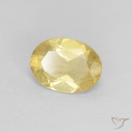 Berilo Luz Dourada Natural 0.76ct, oval, VS