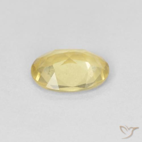 Berilo Luz Dourada Natural 0.76ct, oval, VS