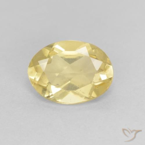 1.11ct Natural Amarelo Dourado Claro Berilo, oval, VS