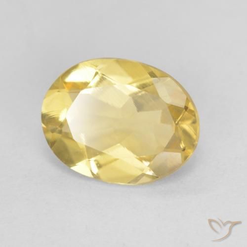 Berilo Luz Dourada Natural 1.56ct, oval, VS