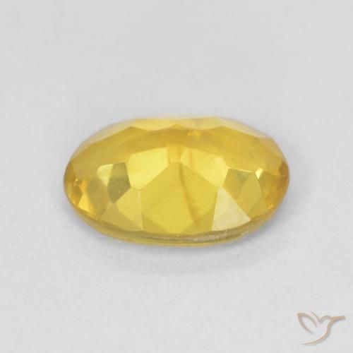 Berilo Amarelo Dourado Claro Natural 0.89ct, oval, VS