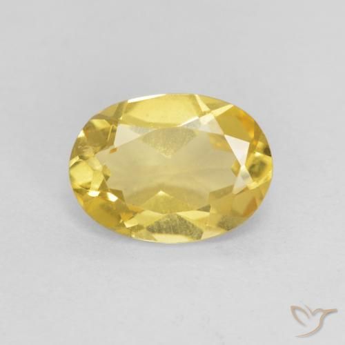 1.10ct Natural Luz Dourada Berilo, oval, VS